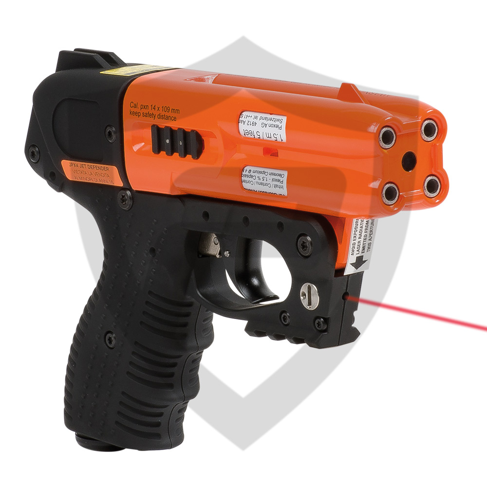 Piexon JPX4 LE Laser - Pistola professionale al peperoncino con mirino Laser