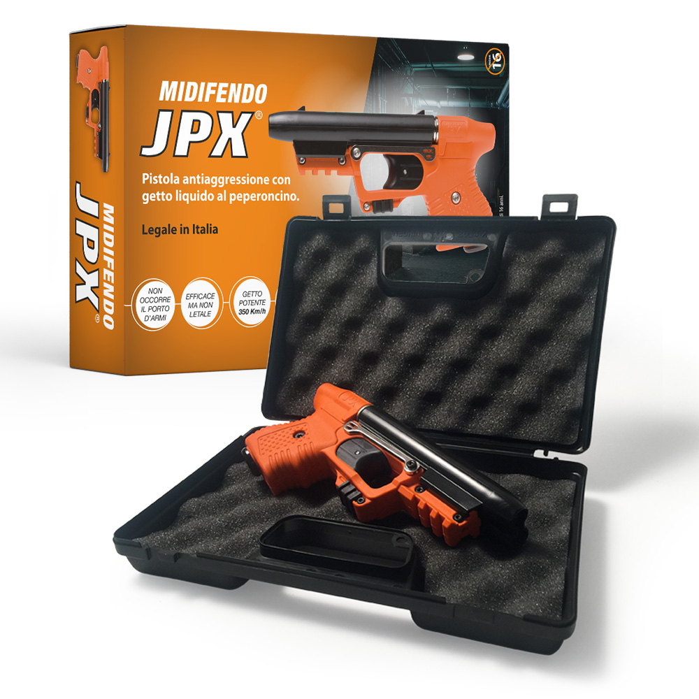 Pistola al peperoncino da difesa legale JPX Jet Protector